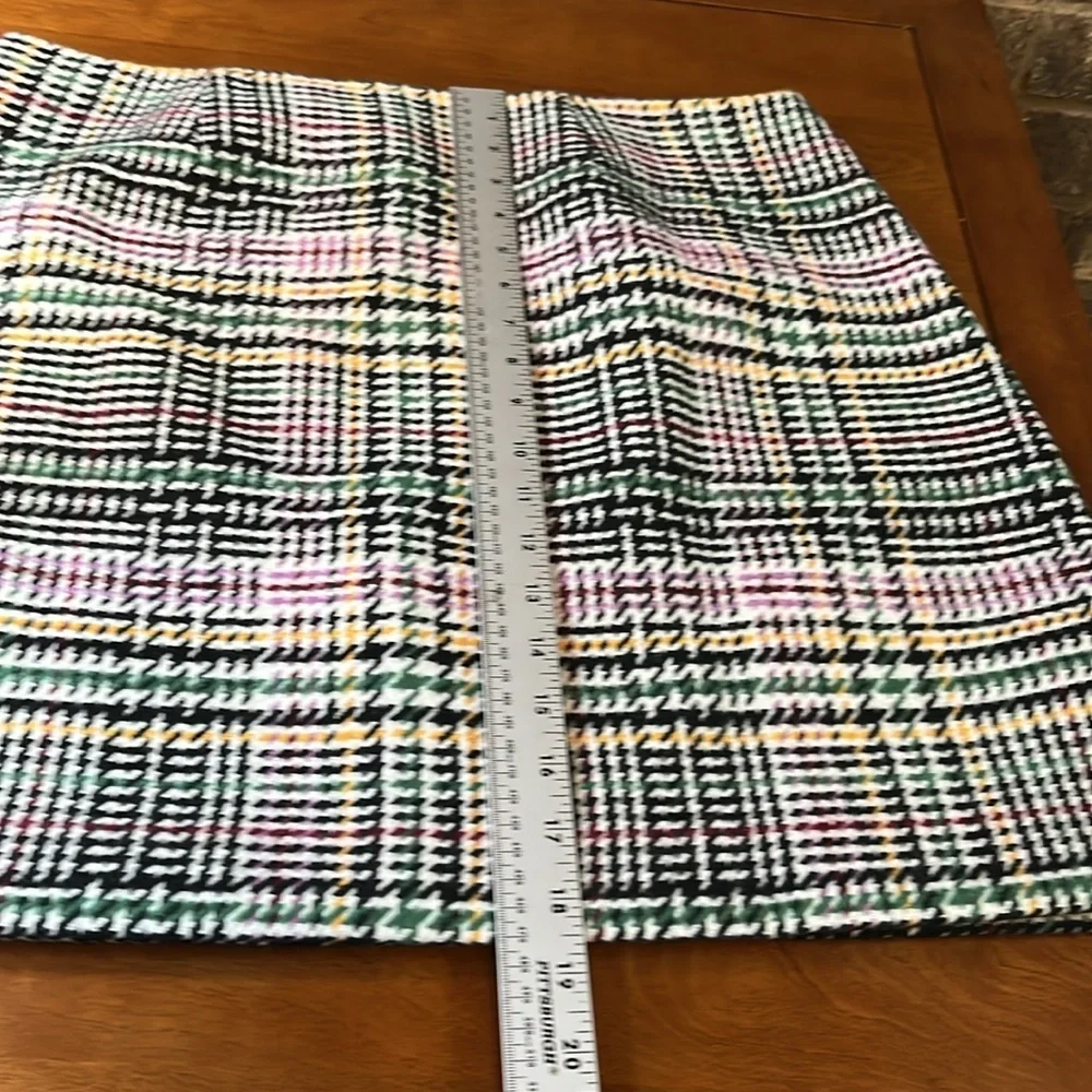 LOFT Multicolor Plaid Skirt size 12 Petite 12P